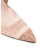 Colibrì 105mm FF motif slingback pumps