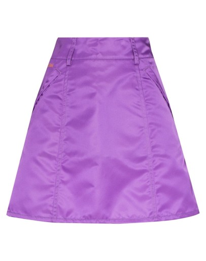 A-line mini skirt