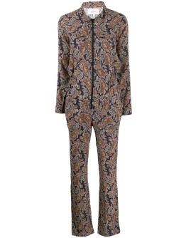 Pitt paisley-print jumpsuit