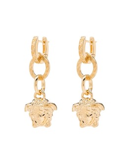 Medusa drop earrings