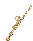 gold-plated Duel pearl necklace