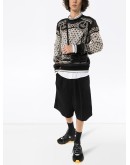 logo bandana print sweatshirt