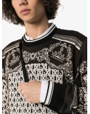 logo bandana print sweatshirt