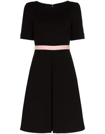 logo waistband dress
