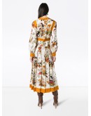 x Disney floral-print midi dress