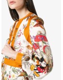 x Disney floral-print midi dress