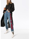 My Body My Choice straight leg jeans