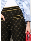 GG metallic track pants