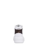 jacquard FF motif high-top sneakers
