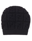 monogram knitted hat