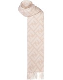 monogram scarf