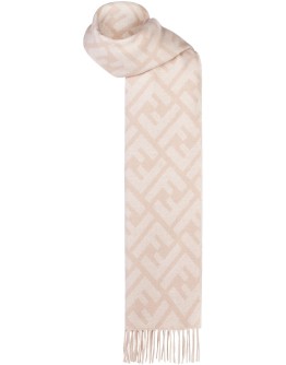 monogram scarf