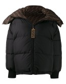 FF motif reversible padded jacket
