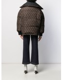 FF motif reversible padded jacket