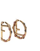 F is Fendi large earrings