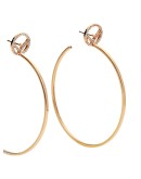 F is Fendi hoop earrings