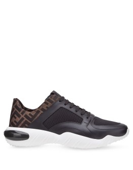 jacquard FF motif running sneakers
