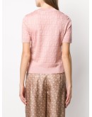 FF motif knitted top