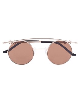 round-frame sunglasses