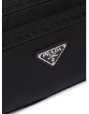 Nylon stud detailed belt bag