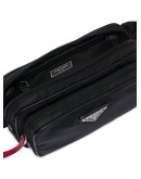 Nylon stud detailed belt bag