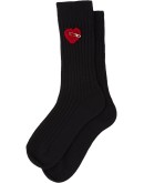graphic logo socks