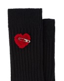 graphic logo socks