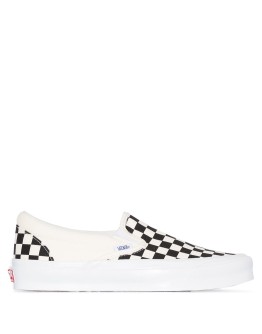 Old Skool Checkerboard slip-on sneakers