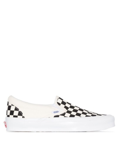 Old Skool Checkerboard slip-on sneakers