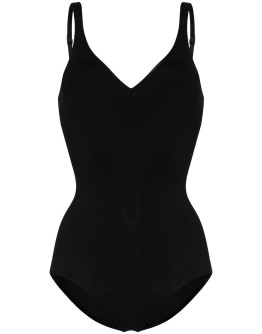 shaping v-neck bodysuit