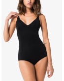shaping v-neck bodysuit