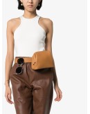 Peanut Brot leather belt bag