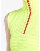 technical sleeveless jumper