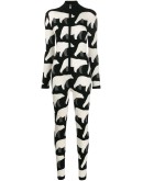 bear-intarsia ski suit