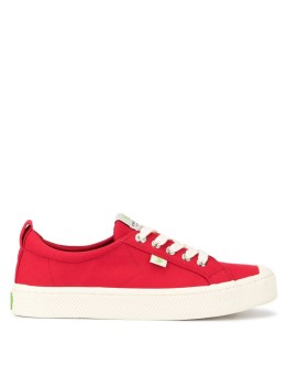 OCA Low Red Canvas Sneaker