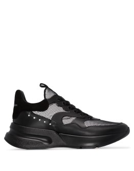 reflective runner sneakers