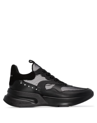 reflective runner sneakers