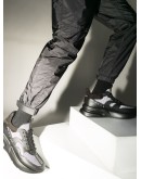 reflective runner sneakers