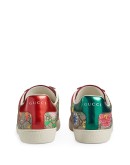 flora print low-top sneakers