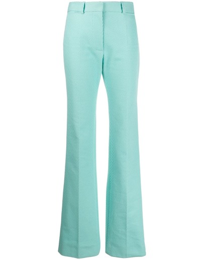 high waisted  long length trousers