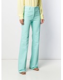 high waisted  long length trousers