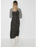 Palm Beach Fiesta floral-print shirt dress