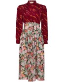 Dragon Lady printed dress