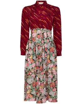 Dragon Lady printed dress