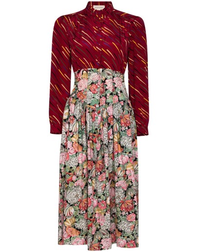 Dragon Lady printed dress