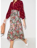 Dragon Lady printed dress