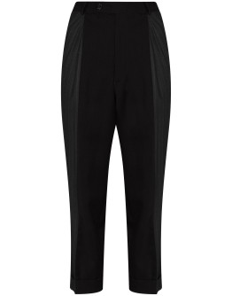 Split Personality panelled trousers 