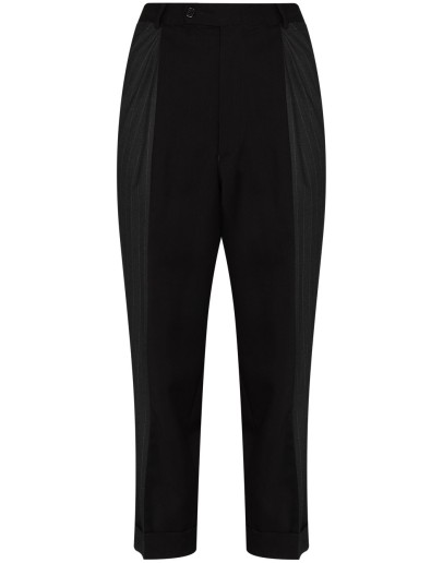 Split Personality panelled trousers 
