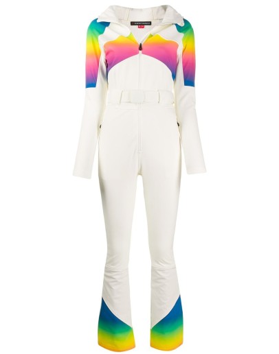 Tignes rainbow trim jumpsuit