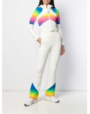 Tignes rainbow trim jumpsuit